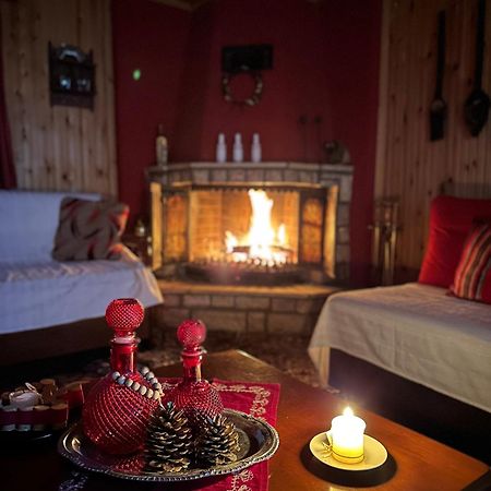 Traditional Wooden Apartment Koutsodímos Dış mekan fotoğraf