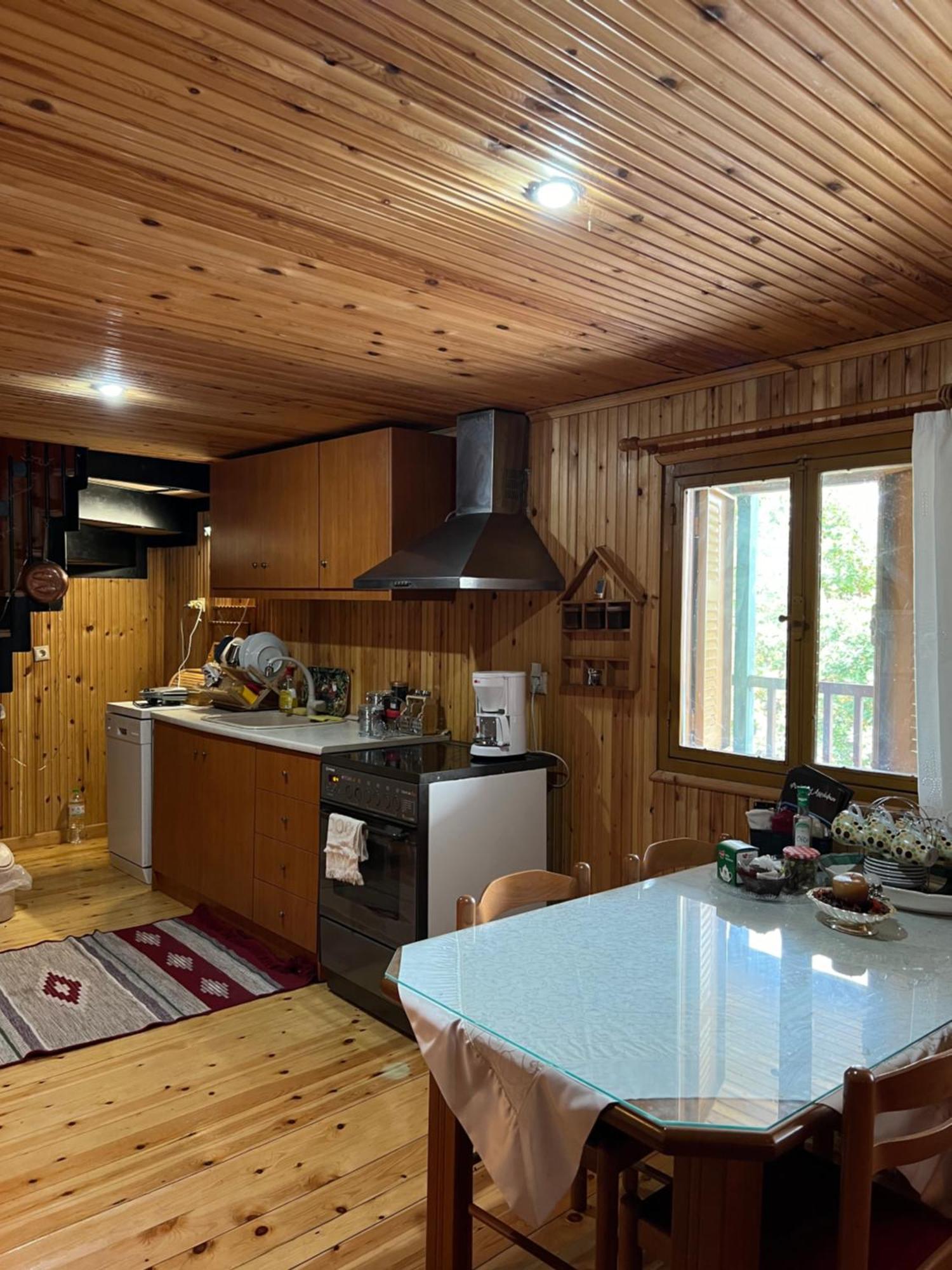 Traditional Wooden Apartment Koutsodímos Dış mekan fotoğraf