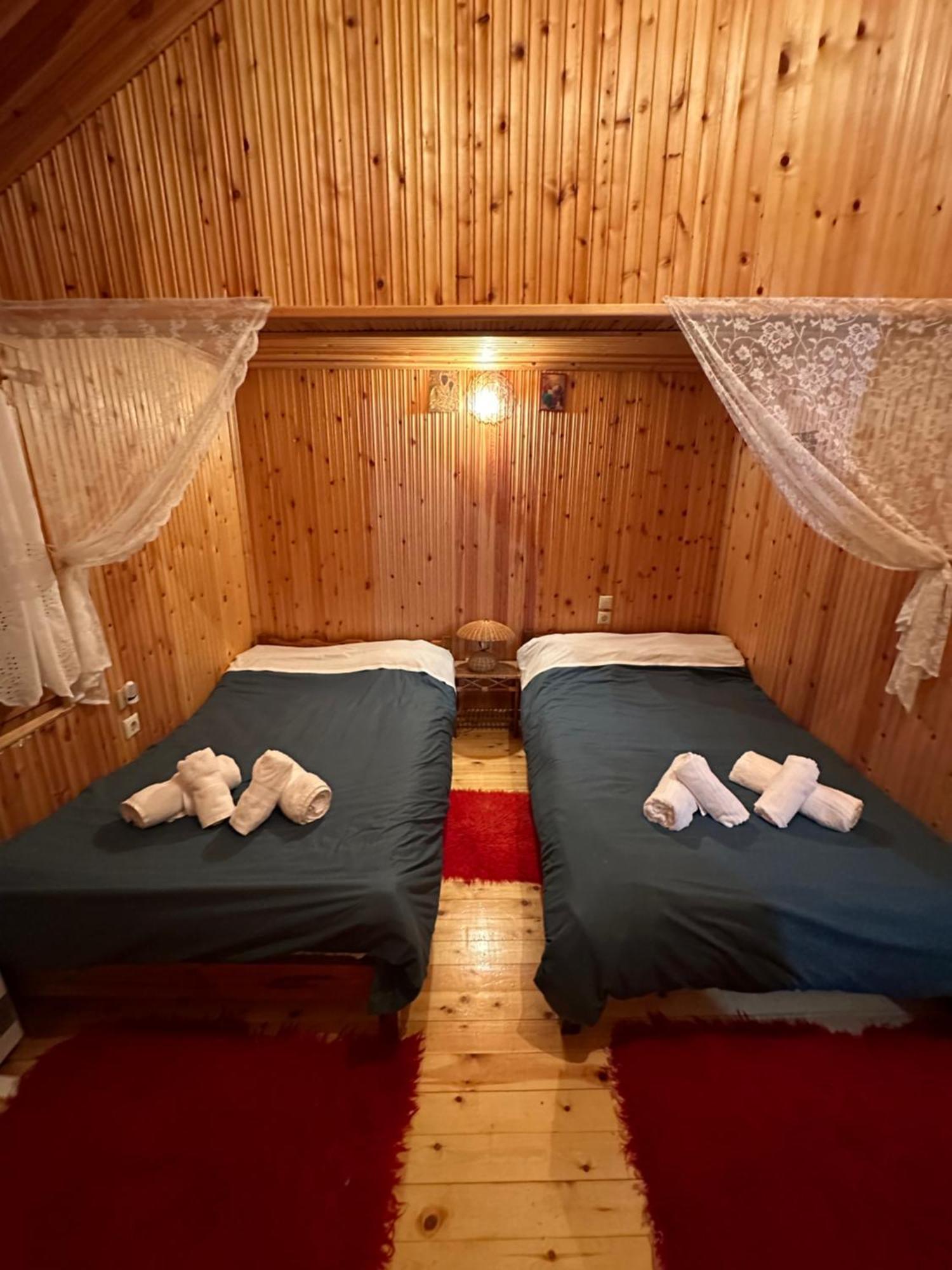 Traditional Wooden Apartment Koutsodímos Dış mekan fotoğraf